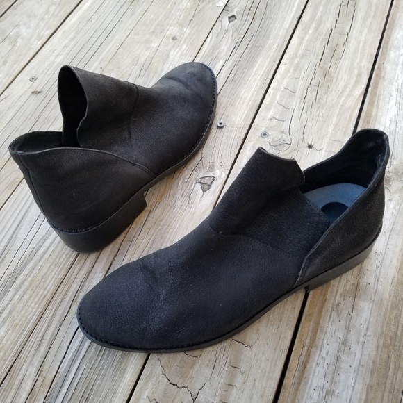 Eileen Fisher Vero Cuolo Nubuck Ankle Boots Bootie - Picture 4 of 8